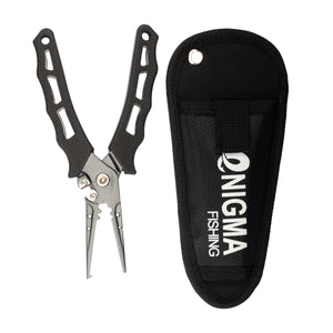 Fishing Pliers Sheath Holds Two Belt Mounted With Metal Clip 
